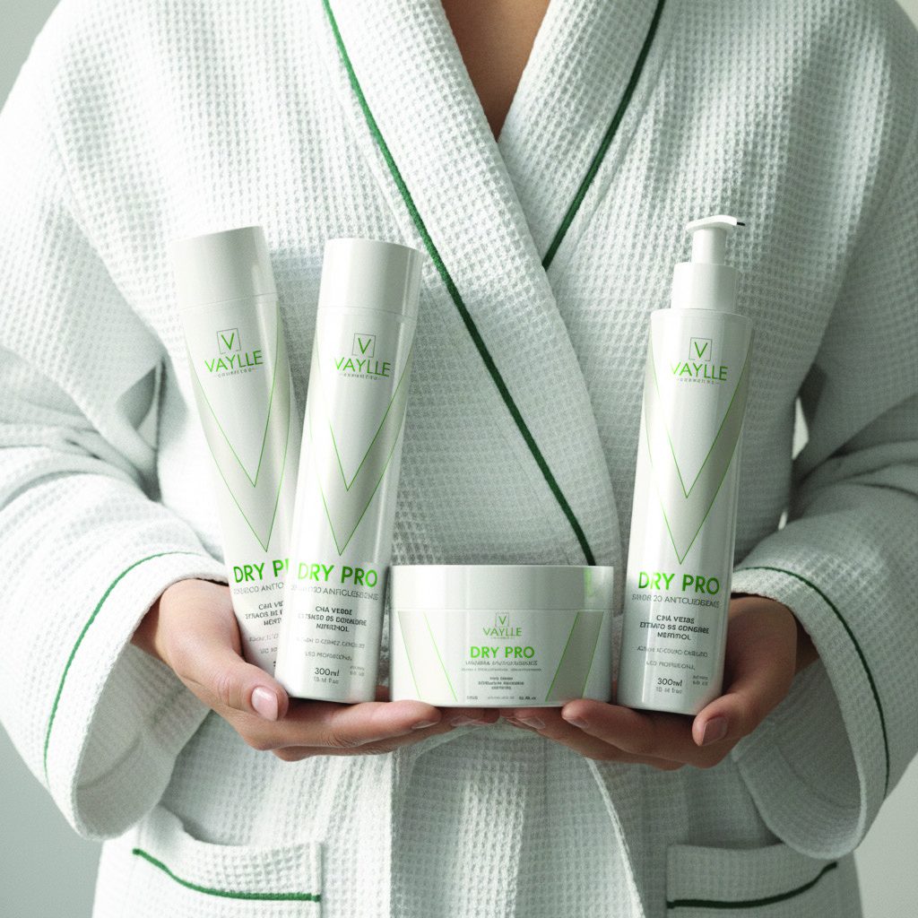 Linha Dry Pro Vaylle Cosmetics