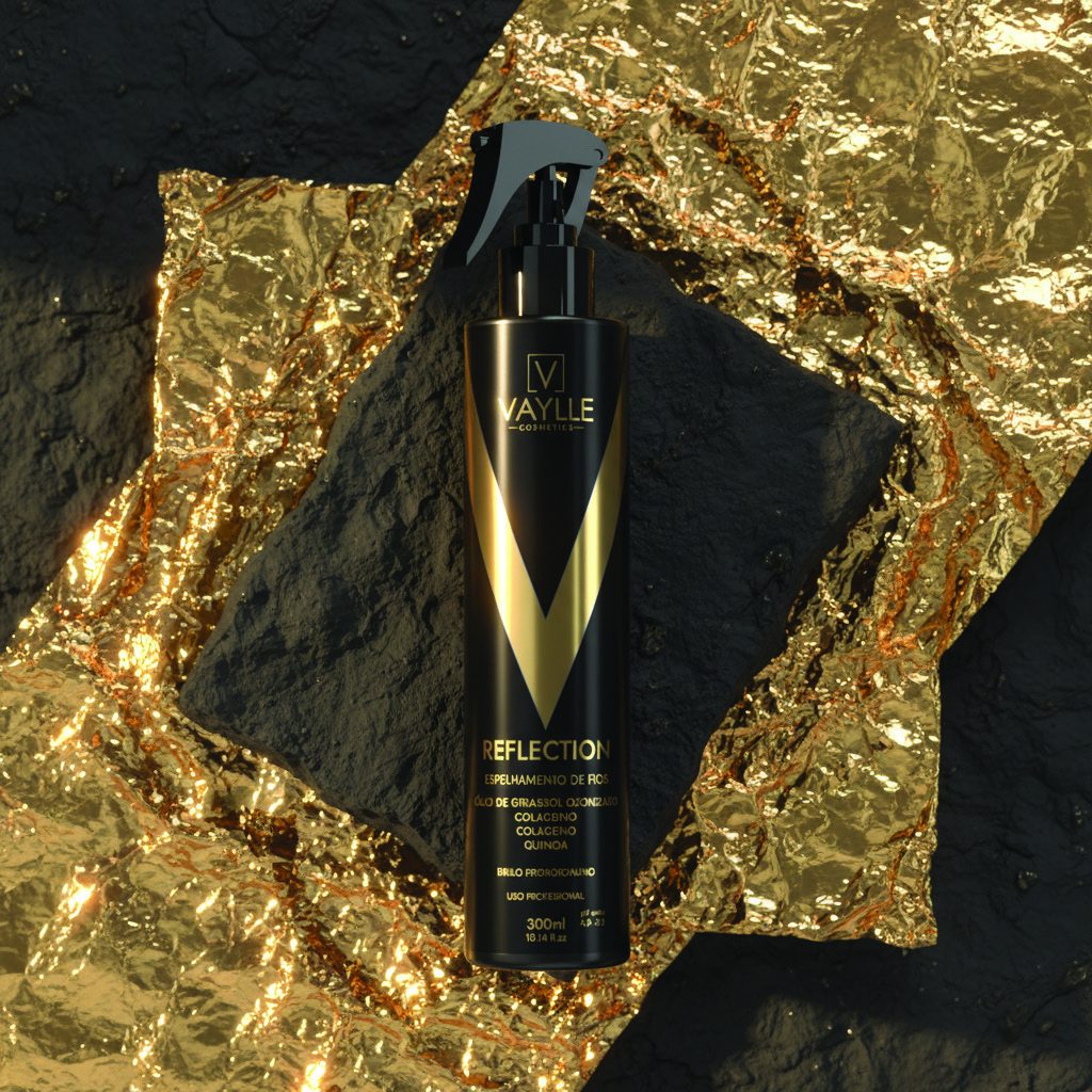 Reflection Espelhamento de Fios Vaylle Cosmetics